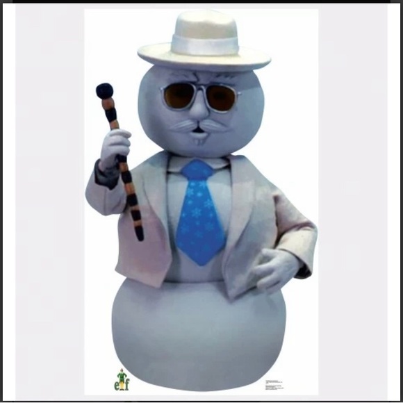 Narrating Snowman Movie Elf Life Size Cardboard Cutout